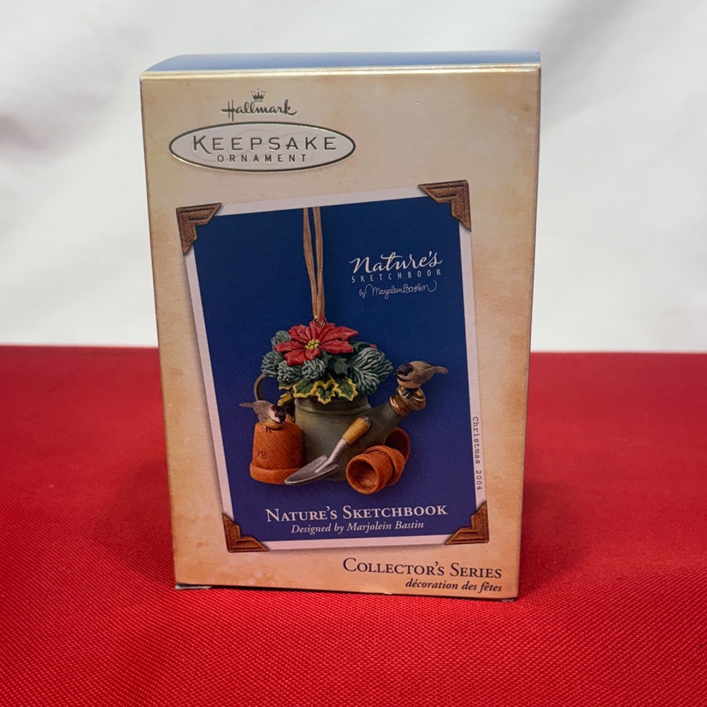 Hallmark Keepsake Ornament Nature's Sketchbook Dated 2004